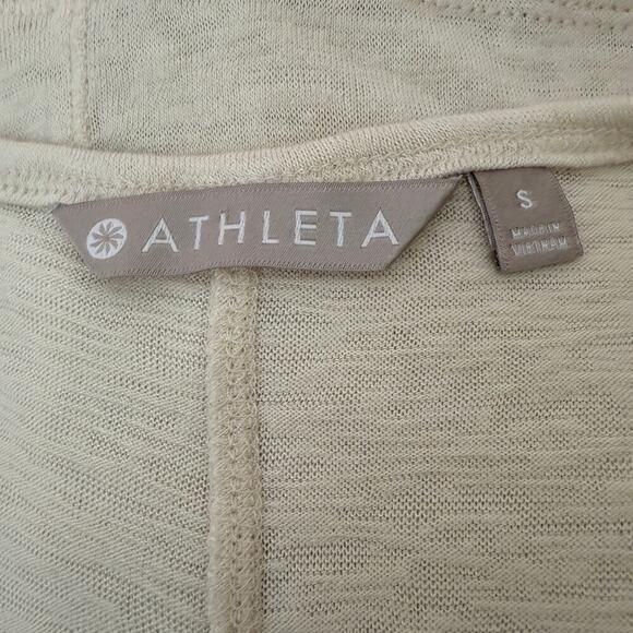 Athleta Martinique Maxi Dress | Asiago White | minimalist coastal drapey | Small - Picture 3 of 10